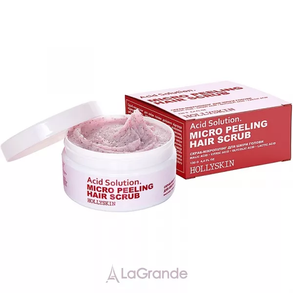 Hollyskin Acid Solution Micro Peeling Hair Scrub ����� ��� ���� ������ � �������