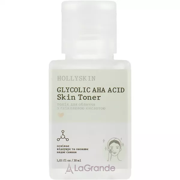 Hollyskin Glycolic AHA Acid Skin Toner ����� ��� ������� � ��������� �������� (���)