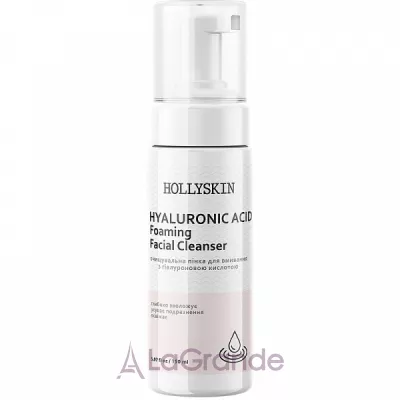 Hollyskin Hyaluronic Acid Foaming Facial Cleanser       