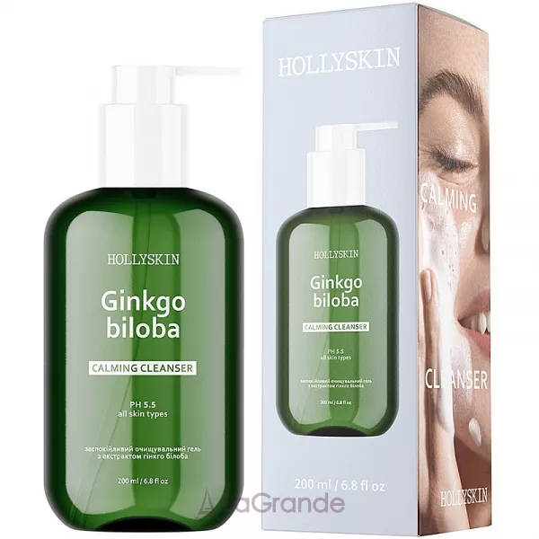 Hollyskin Ginkgo Biloba Calming Cleanser ������������ ������������ ���� � ��������� ����� �����