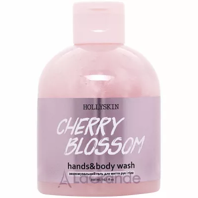 Hollyskin Cherry Blossom Hands & Body Wash       Cherry Blossom