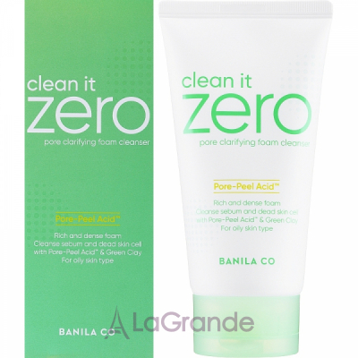 Banila Co. Clean it Zero Pore Clarifying Foam Cleanser   