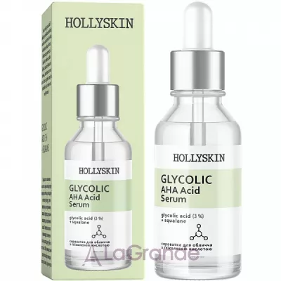Hollyskin Glycolic AHA Acid Serum       