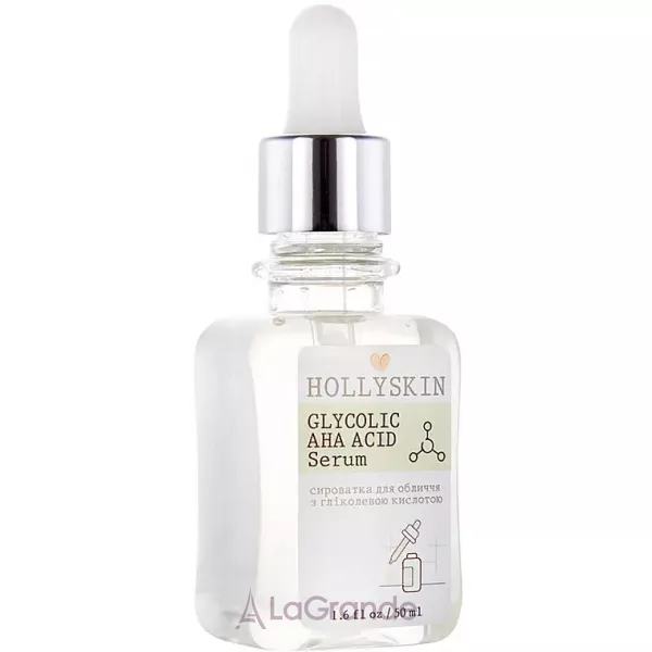 Hollyskin Glycolic AHA Acid Serum ��������� ��� ���� �� ������ ���������� �������