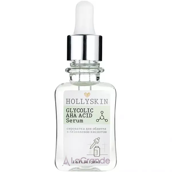 Hollyskin Glycolic AHA Acid Serum ��������� ��� ���� �� ������ ���������� �������
