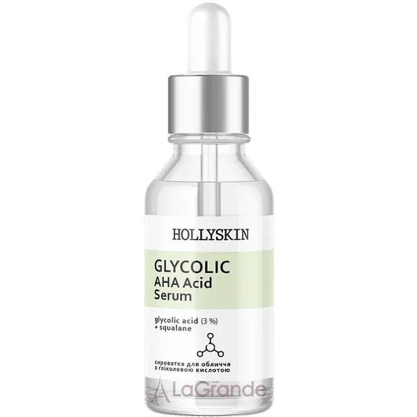 Hollyskin Glycolic AHA Acid Serum ��������� ��� ���� �� ������ ���������� �������