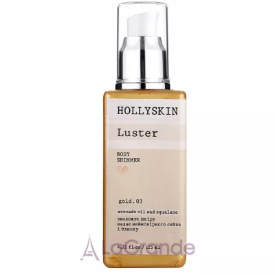 Hollyskin Luster Body Shimmer Gold. 03    