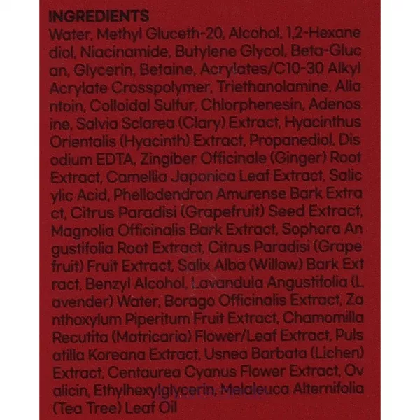 Beauty Of Majesty AC Red Free Toner ����� ��� ���� � ���������� ����� � ������������