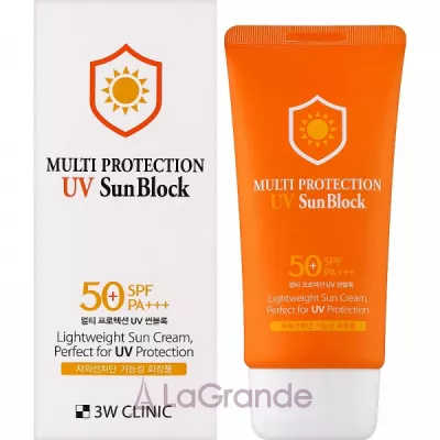 3W Clinic Multi protection UV Sun Block SPF 50  