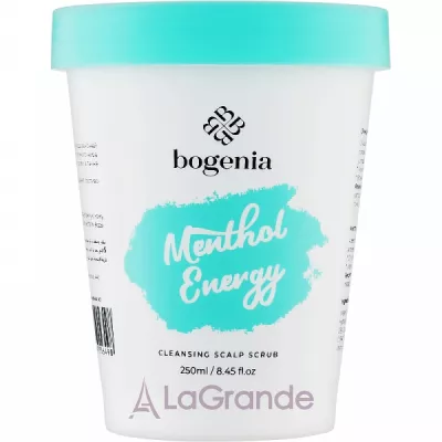 Bogenia Cleansing Scalp Scrub Menthol Energy      