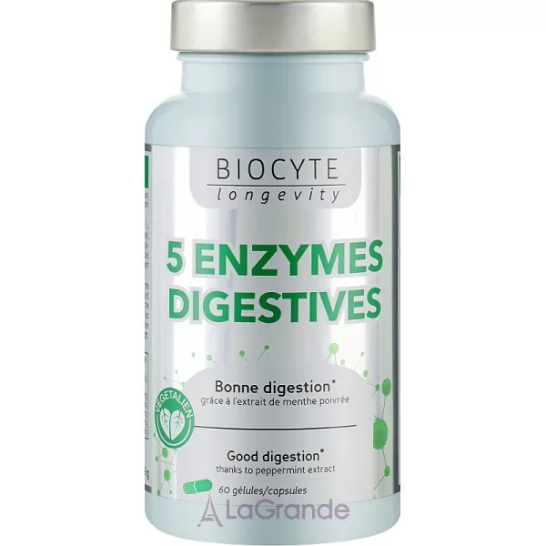 Biocyte Longevity 5 Enzymes Digestives ������� ������� ��� �����������