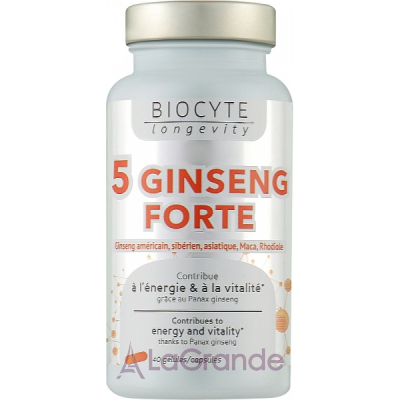 Biocyte Longevity 5 Ginseng Forte         '