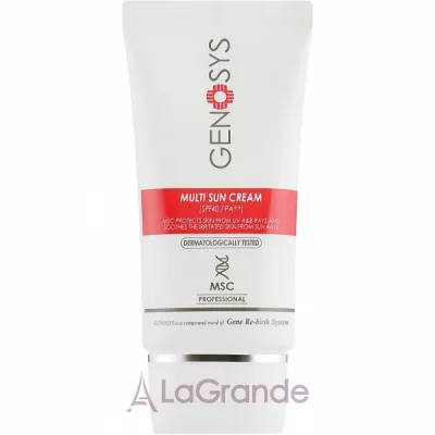 Genosys Multi Sun Cream SPF40    