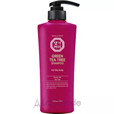 Daeng Gi Meo Ri Green Tea Tree Shampoo For Oily Scalp         