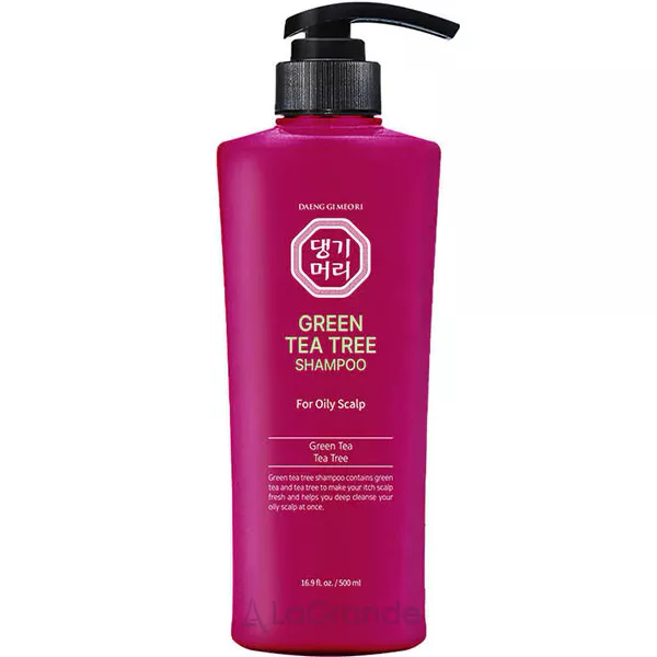 Daeng Gi Meo Ri Green Tea Tree Shampoo For Oily Scalp ������� ��� ������ ���� ������ � ���������� ������� ������