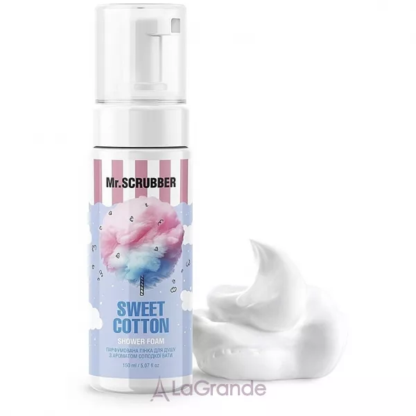 Mr.Scrubber Sweet Cotton Shower Foam ����������� ���� ��� ���� Sweet Cotton