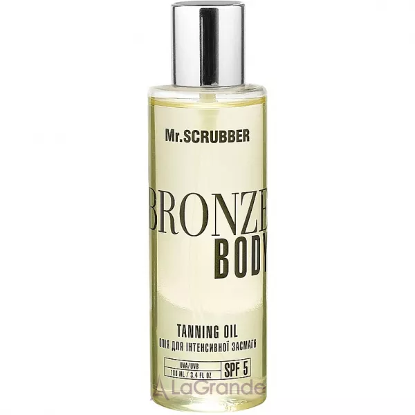 Mr.Scrubber Bronze Body Tanning Oil SPF 5 ��� ��� ���������� �������