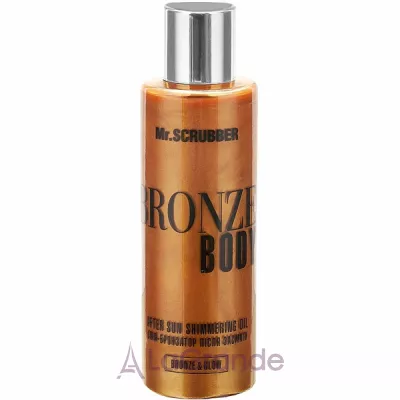 Mr.Scrubber Bronze Body Bronze&Glow After Sun Shimmering Oil -  