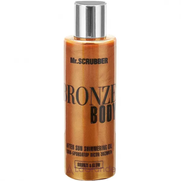 Mr.Scrubber Bronze Body Bronze&Glow After Sun Shimmering Oil �����-��������� ����� ������