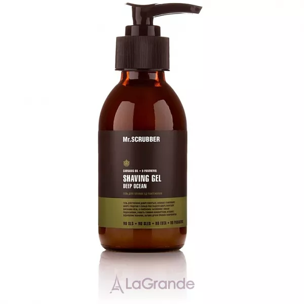 Mr.Scrubber Shaving Gel Deep Ocean ���� ��� ������ � �-����������
