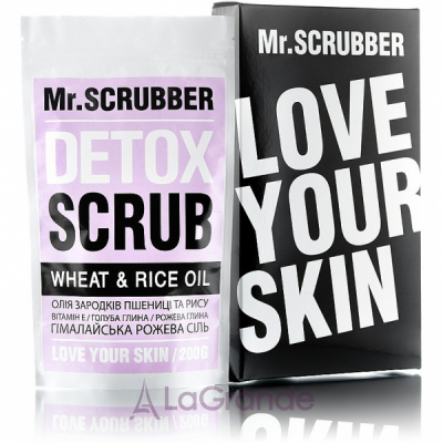 Mr.Scrubber Detox Scrub Wheat & Rice Oil     