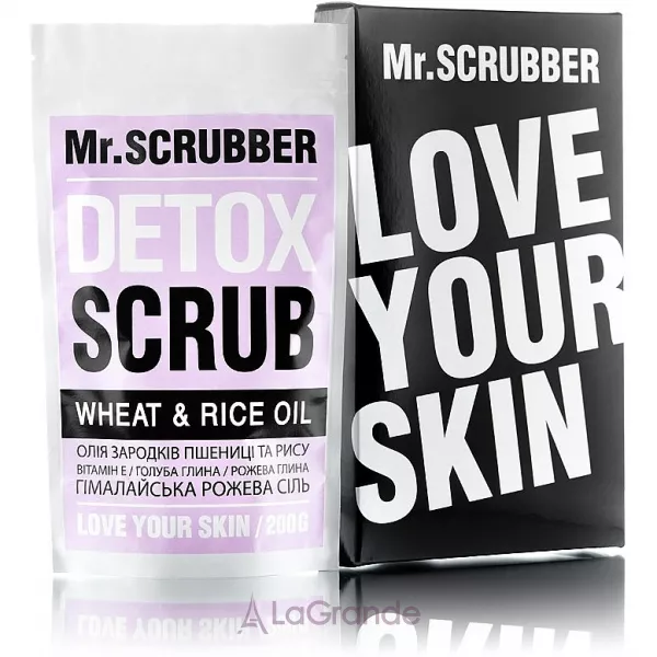 Mr.Scrubber Detox Scrub Wheat & Rice Oil ������� ����� ��� ��� ������