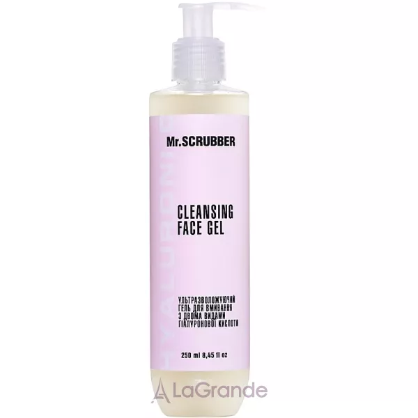 Mr.Scrubber Face ID. Hyaluronic Cleansing Face Gel ����������������� ���� ��� �������� � ����� ������ ������������ �������