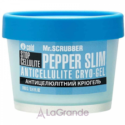 Mr.Scrubber Stop Cellulite Pepper Slim Anticellulite Cryo-Gel    