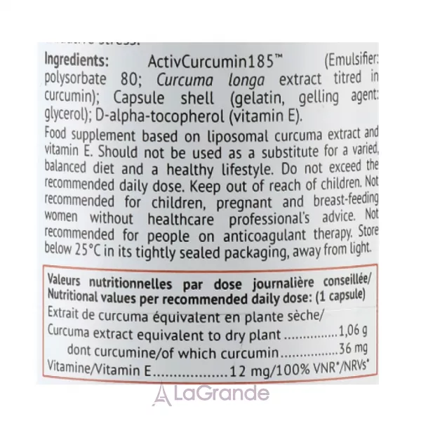 Biocyte Curcumin x185 ������� ������� 