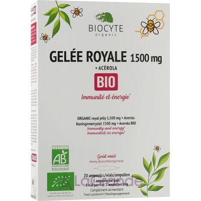 Biocyte Gelee Royale + Acerola BIO 1500 mg      