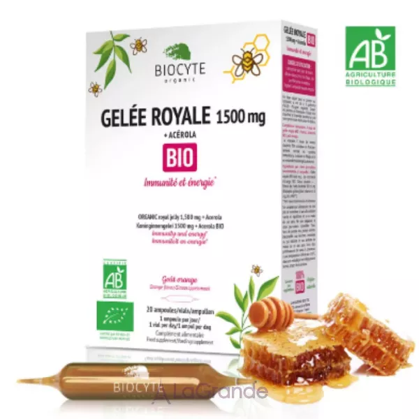 Biocyte Gelee Royale + Acerola BIO 1500 mg ������� ������� �� ������� � �������