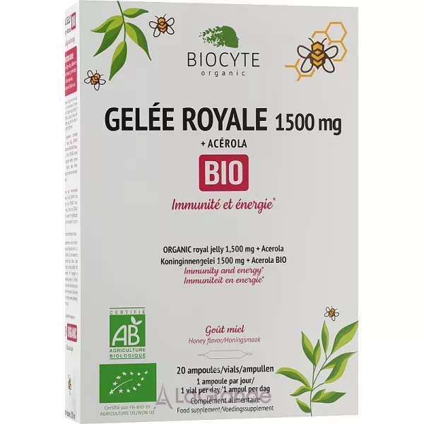 Biocyte Gelee Royale + Acerola BIO 1500 mg ������� ������� �� ������� � �������
