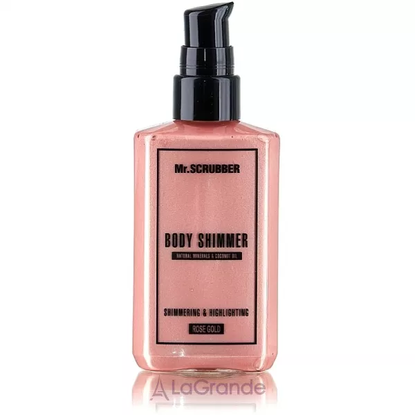 Mr.Scrubber Body Shimmer Rose Gold ������ ��� ��� Rose Gold