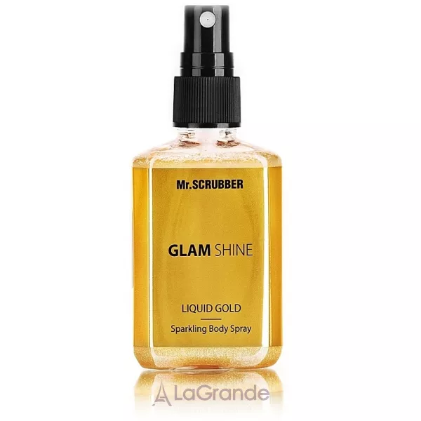 Mr.Scrubber Glam Shine Liquid Gold Sparkling Body Spray ������ ����� ��� ���