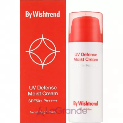 By Wishtrend UV Defense Moist Cream SPF 50+ PA++++     