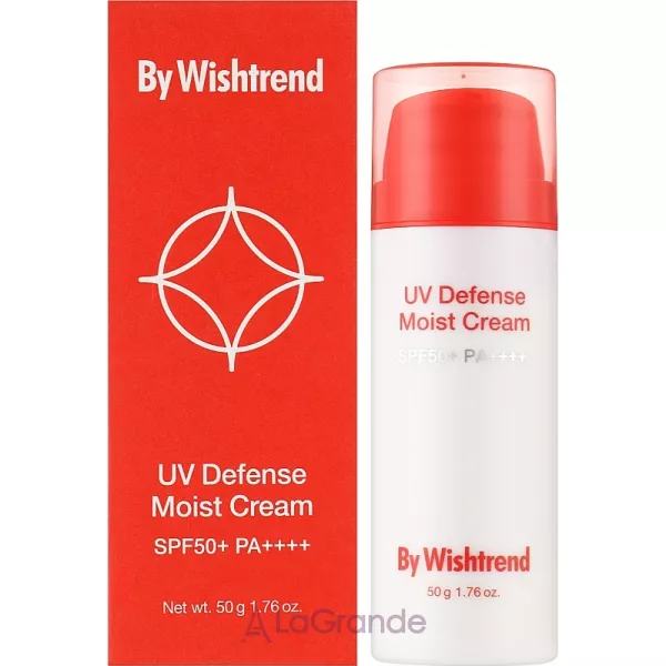 By Wishtrend UV Defense Moist Cream SPF 50+ PA++++ ����������� �������������� ���� � ����������