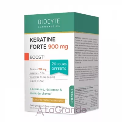 Biocyte Keratine Forte 900 Mg Boost Pack     