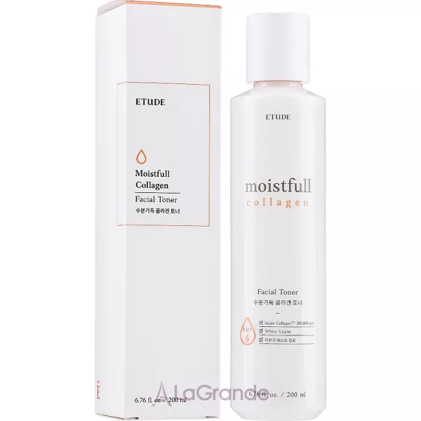 Etude Moistfull Collagen Facial Toner White Lupin ����� ��� ������� � ���������