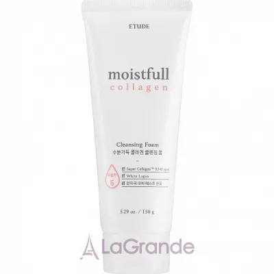 Etude Moistfull Collagen Cleansing Foam    