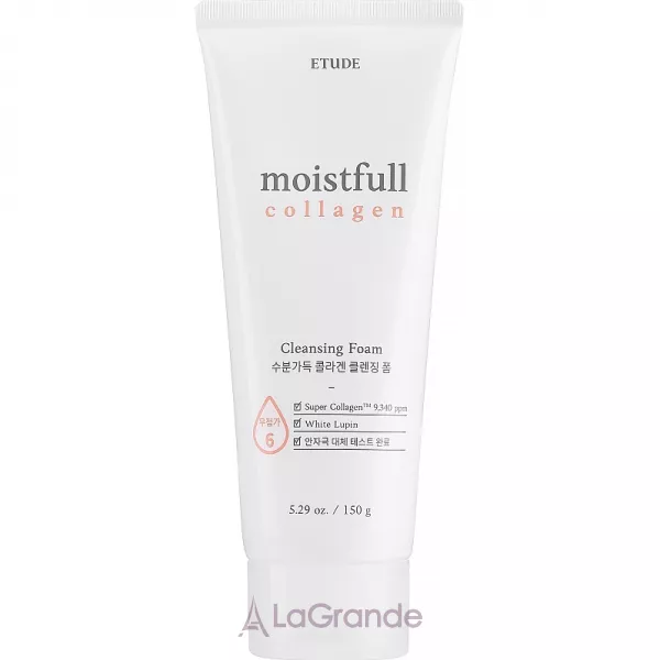Etude Moistfull Collagen Cleansing Foam ������������� ��� � ���������