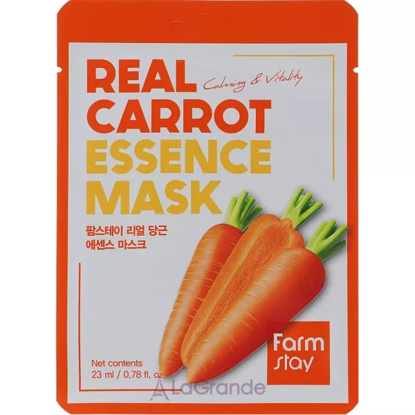 FarmStay Real Carrot Essence Mask �������� ����� ��� ���� � ���������� �������
