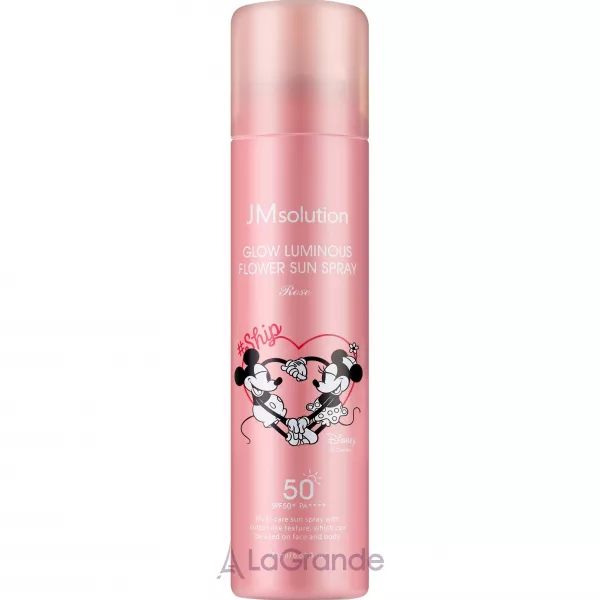 JMsolution Glow Luminous Flower Sun Spray Disney Heart SPF50+ PA++++ �������������� ����� � �����