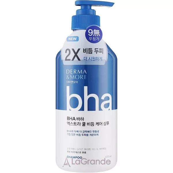 KeraSys Derma & More BHA Extra Cool Dandruff Care Shampoo ��������������� ������� ����� ����