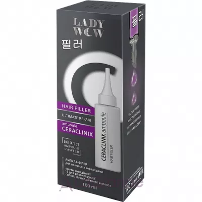 Lady Wow Hair Filler Ceraclinix Ampoule -    