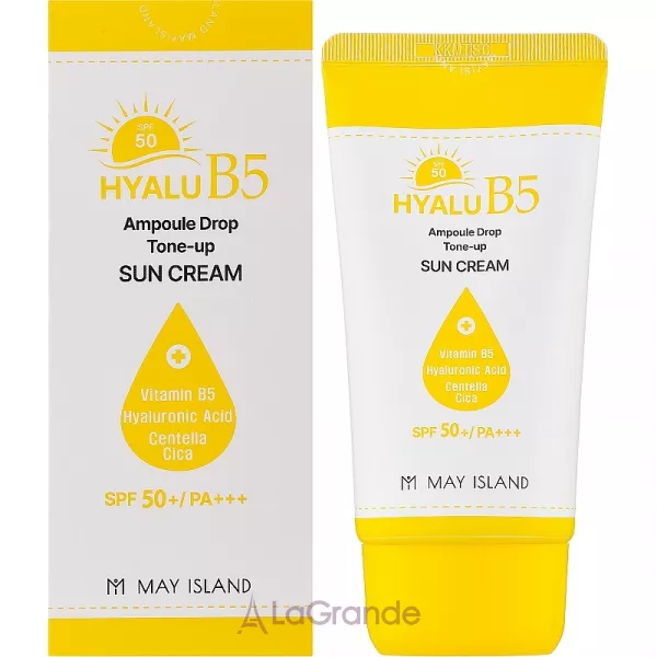 May Island Hyalu B5 Ampoule Drop Tone Up Sun Cream ������������� ������������� ����