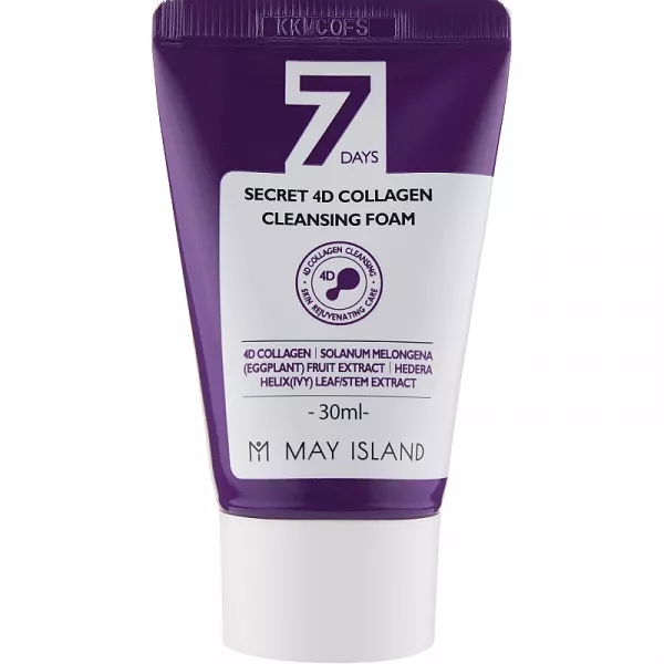 May Island 7 Days Secret 4D Collagen Cleansing Foam ������������ ����� ��� �������� (����)