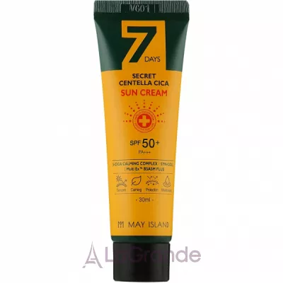 May Island 7 Days Secret Centella Cica Sun Cream SPF 50      