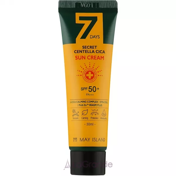 May Island 7 Days Secret Centella Cica Sun Cream SPF 50 ������������� ���� ��� ������� � ��������