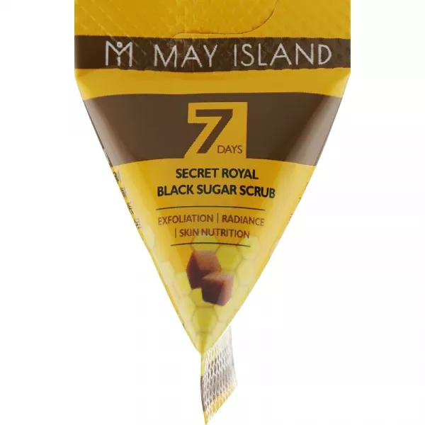 May Island 7 Days Secret Royal Black Sugar Scrub �������� ����� ��� ����