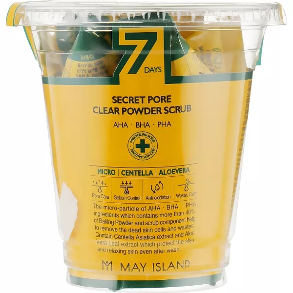 May Island 7 Days Secret Pore Clear Powder Scrub ��������� ����� ��� �������� ��� � ���������